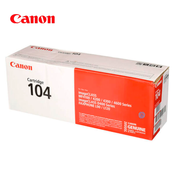 Toner Canon "104" Negro 2,000pag.
