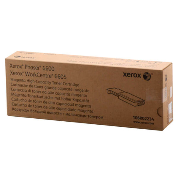 Toner Xerox 106R02234 Magenta 6,000 páginas