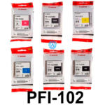 Tinta Canon PFI-102MBK Matte Black 130ML iPF750 iPF710 - Imagen 3