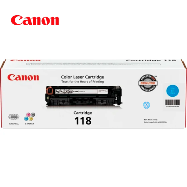 Toner Canon 118 Cyan 2,900pag
