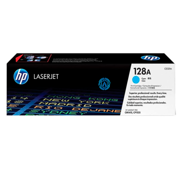 Toner Hp CE321A 128A CM1415 Cyan Original