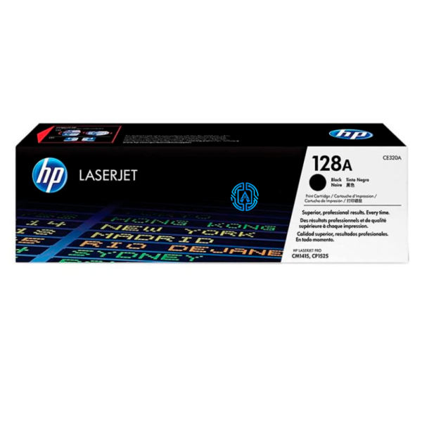 Toner Hp CE320A 128A CM1415 Negro Original