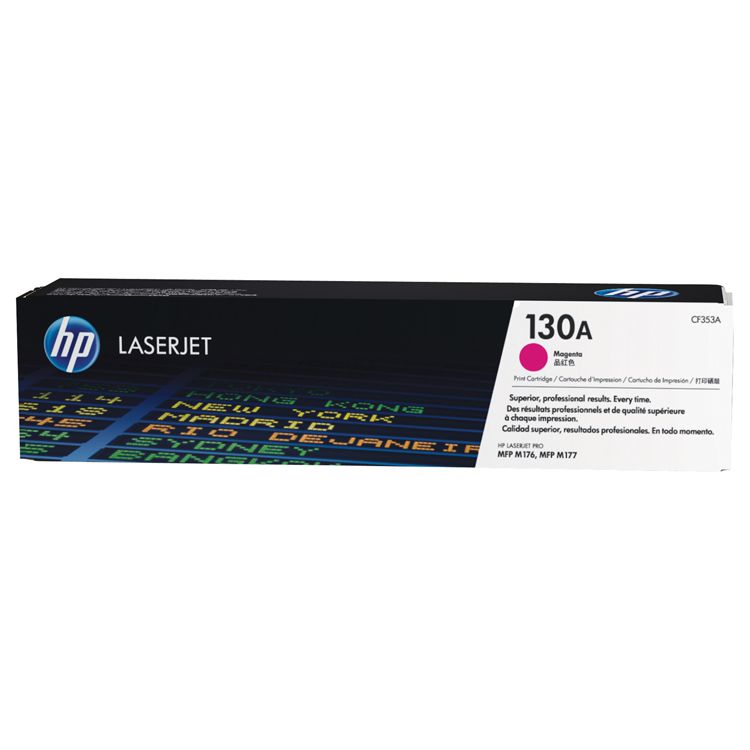 130a-2.jpg Toner Hp 130A (CF353A) Magenta 1,000 Pag Color LaserJet Pro MFP M176fw - Imagen 1