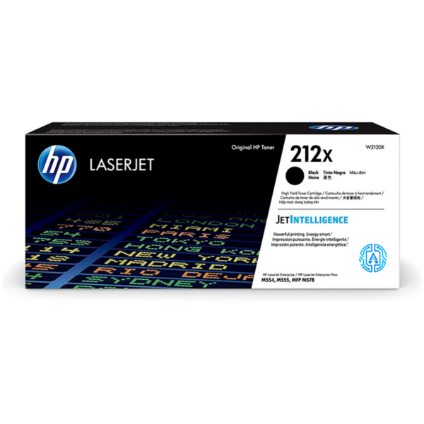 Tóner Hp 212X (W2120X) Negro 13,000 Pag Color LaserJet Enterprise Flow MFP M578c