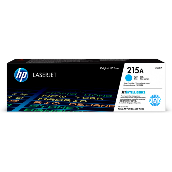 Tóner Hp 215A (W2311A) Cyan 850 Pág Color LaserJet Pro MFP M155a