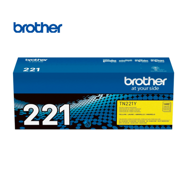 Toner Brother TN-221Y yellow 1,400 pg