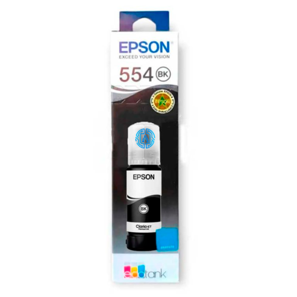 Tinta Epson T554120-AL Negro Pigmentado L8160 Original