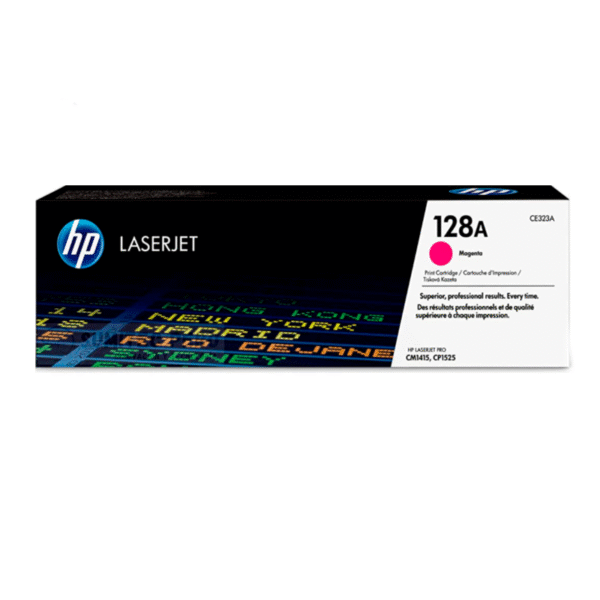 Toner Hp 128A (CE323A) Magenta 1,300 Pag LaserJet CM1410