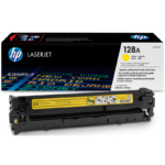 Toner Hp 128A (CE322A) Yellow 1,300pg LaserJet CM1410 - Imagen 3
