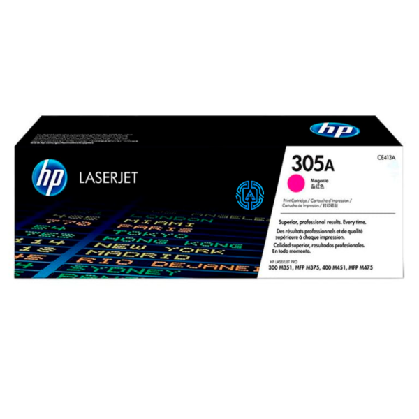 Toner Hp CE413A 305A PRO 400 Magenta Original