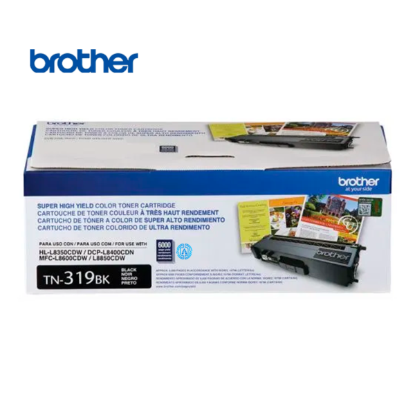 Toner Brother TN-319Bk  Negro 6,000 paginas