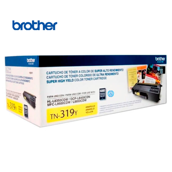 Toner Brother TN-319Y  Yellow 6,000 paginas