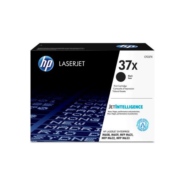 Toner Hp 37X (CF237X) Negro 25,000 Pag LaserJet Pro M631dn