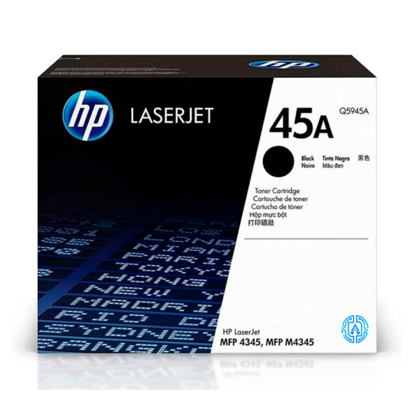 Tóner Hp 45A (Q5945A) Negro 18,000 Pag LaserJet Pro 4345
