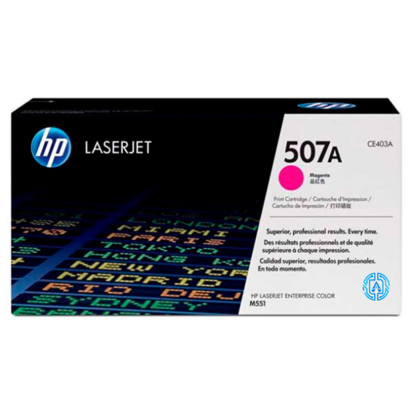 Toner Hp 507A (CE403A) Magenta 6,000 Pag LaserJet Pro M551dn
