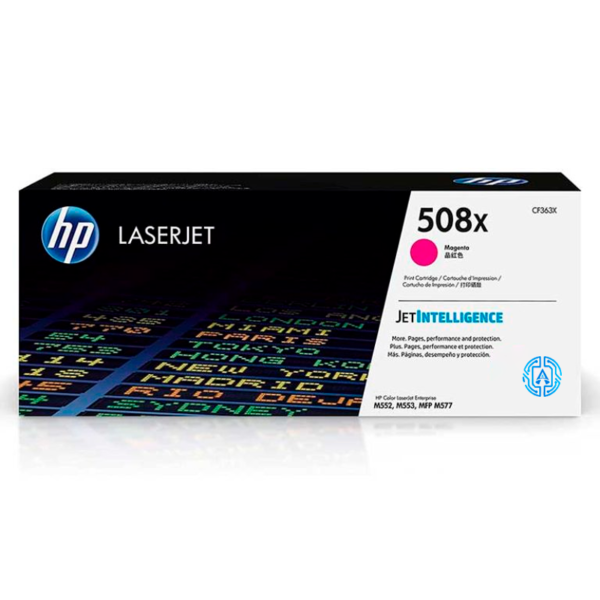Toner Hp 508X (CF363X) Magenta 9,500 Pag LaserJet Pro M577dn