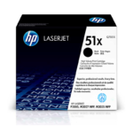 Tóner Hp 51X (Q7551X) Negro 13,000 Pag LaserJet P3005