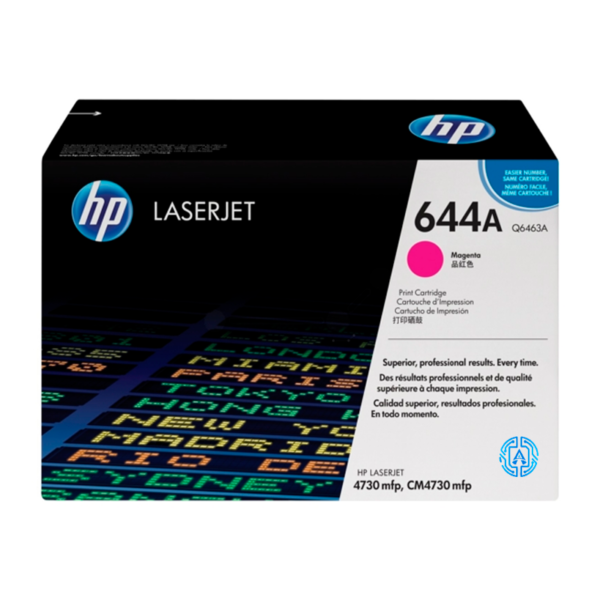 Tóner Hp 644A (Q6463A) Magenta 12,000 Pag Color LaserJet 4730
