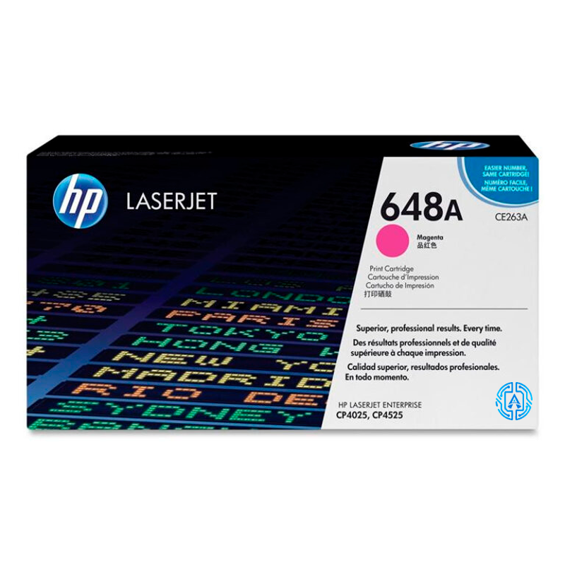 648A (CE263A) Magenta Tóner Hp 648A (CE263A) Magenta 11,000 Pag LaserJet Pro CM4540 - Imagen 1