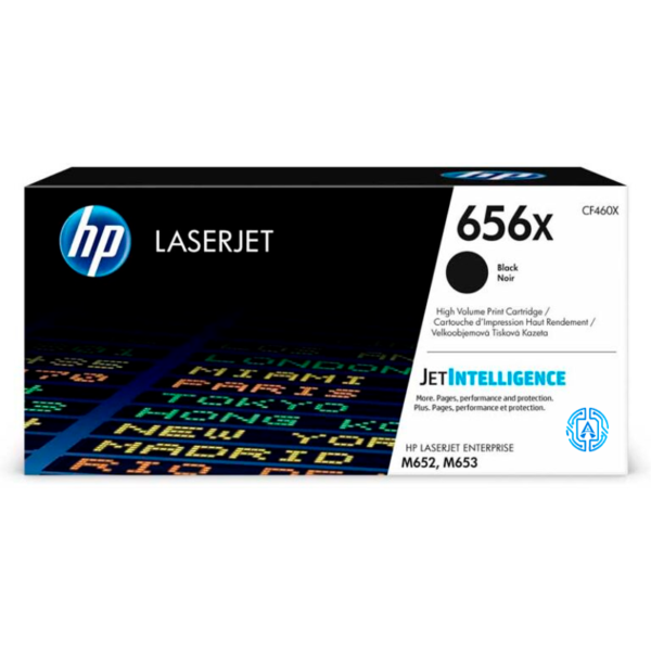 Toner Hp 656X (CF460X) Negro 27,000 Pag LaserJet Pro M652dn
