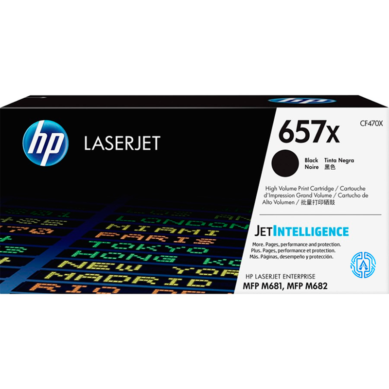 657X (CF470X) Negro Toner Hp 657X (CF470X) Negro 27,000 Pag LaserJet Pro M681z - Imagen 1