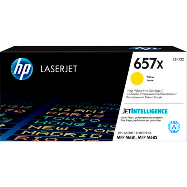Toner Hp 657X (CF472X) Yellow 23,000 Pag LaserJet Pro M681z