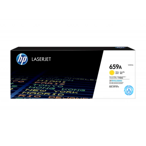 Tóner Hp 659A (W2012A) Yellow 13,000 Pag LaserJet Enterprise M856dn