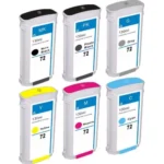Tinta Hp C9373A (72) Yellow 130ML DesignJet T610 - Imagen 2