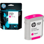 Tinta HP B3P14A (727) Magenta 40ML DesignJet T1500 - Imagen 3