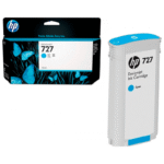 Tinta HP B3P19A (727A) Cyan 130ML DesignJet T1500 - Imagen 3