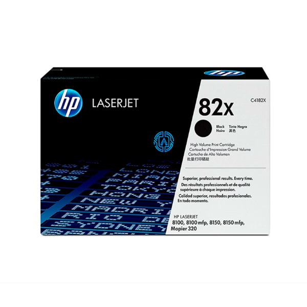 Tóner Hp 82X (C4182X) Negro 20,000 Pag LaserJet 8100