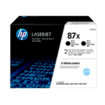 Tóner Hp 87XD (CF287XD) Negro Dual Pack 36,000 Pag LaserJet Pro M506dn