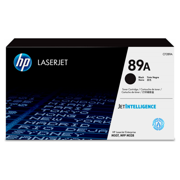 Tóner Hp 89A (CF289A) Negro 5,000 Pag LaserJet Enterprise M507