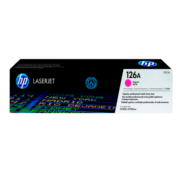 Toner Hp Lj CE313A (126A) Magenta 1,000 Pag. LaserJet CP1025nw