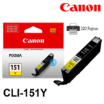 Tinta Canon CLI-151Y Yellow MG-6210/5410 Original - Imagen 2