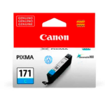 Tinta Canon CLI-171 Cyan 6.5ML 300Pag. MG5710 MG6810