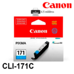 Tinta Canon CLI-171 Cyan 6.5ML 300Pag. MG5710 MG6810 - Imagen 2