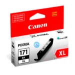 Tinta Canon CLI-171XL Negro 10.8ML 550Pag MG5710 MG6810