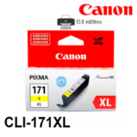 Tinta Canon CLI-171XL Yellow 10.8ML 550Pag MG5710 MG6810 - Imagen 2