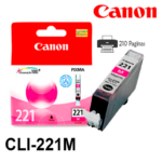 Tinta Canon CLI-221 Magenta 9ML 210Pag iP4600 MP540 - Imagen 2