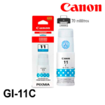 Tinta Canon GI-11C Cyan 70ML 6,000 Pag. Pixma G2160 G3160 - Imagen 2