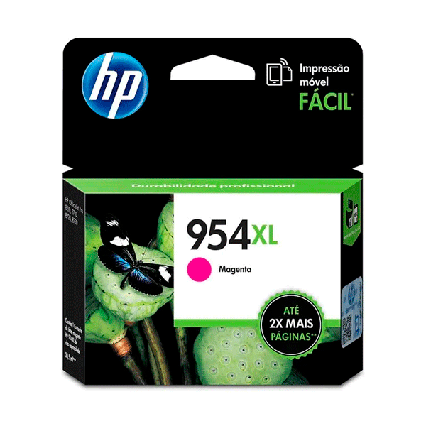 Tinta magenta Hp 954XL L0S65AL 1,600 Paginas.