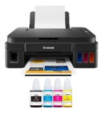 Impresora Canon Pixma G2110 Multifuncional de tinta continua, imprime / escanea / copia.