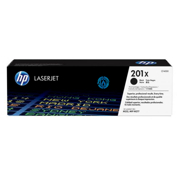 Toner Hp Lj 201X (CF400X) Negro 2,800 Pag LaserJet Pro M252n