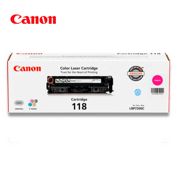 Toner Canon 118 Magenta 2,900pag