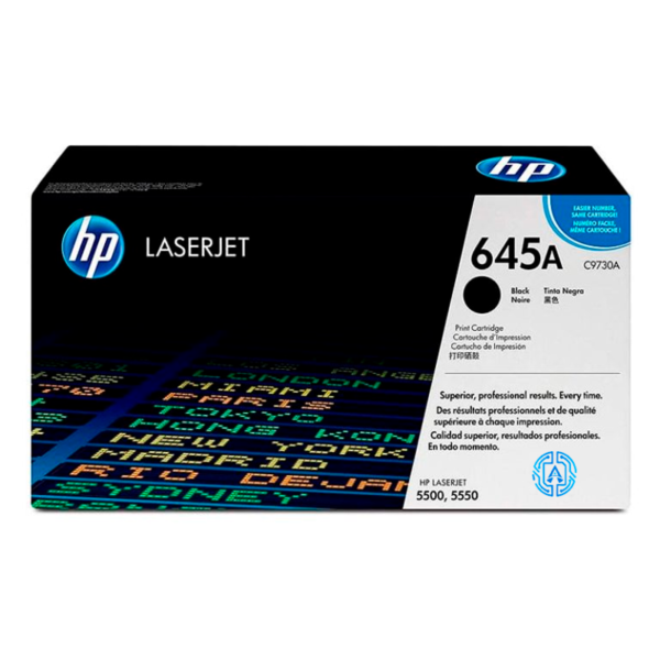 Toner Hp 645A C9730A L.J. 5500 Negro Original