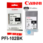 Tinta Canon PFI-102BK Negro 130ML iPF750 iPF710 - Imagen 2