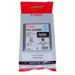 Tinta Canon PFI-102MBK Matte Black 130ML iPF750 iPF710