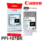 Tinta Canon PFI-107BK Negro 130ML iPF680 iPF685 - Imagen 2