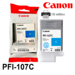 Tinta Canon PFI-107C Cyan 130ML iPF680 iPF685 - Imagen 2